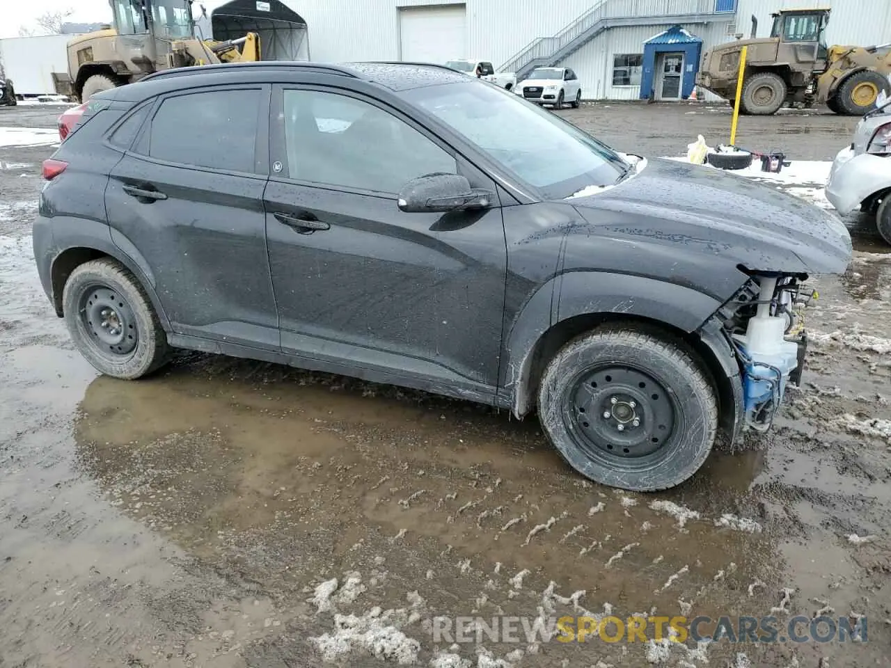4 fotografías del automóvil dañado KM8K22AA2MU619604 HYUNDAI KONA 2021