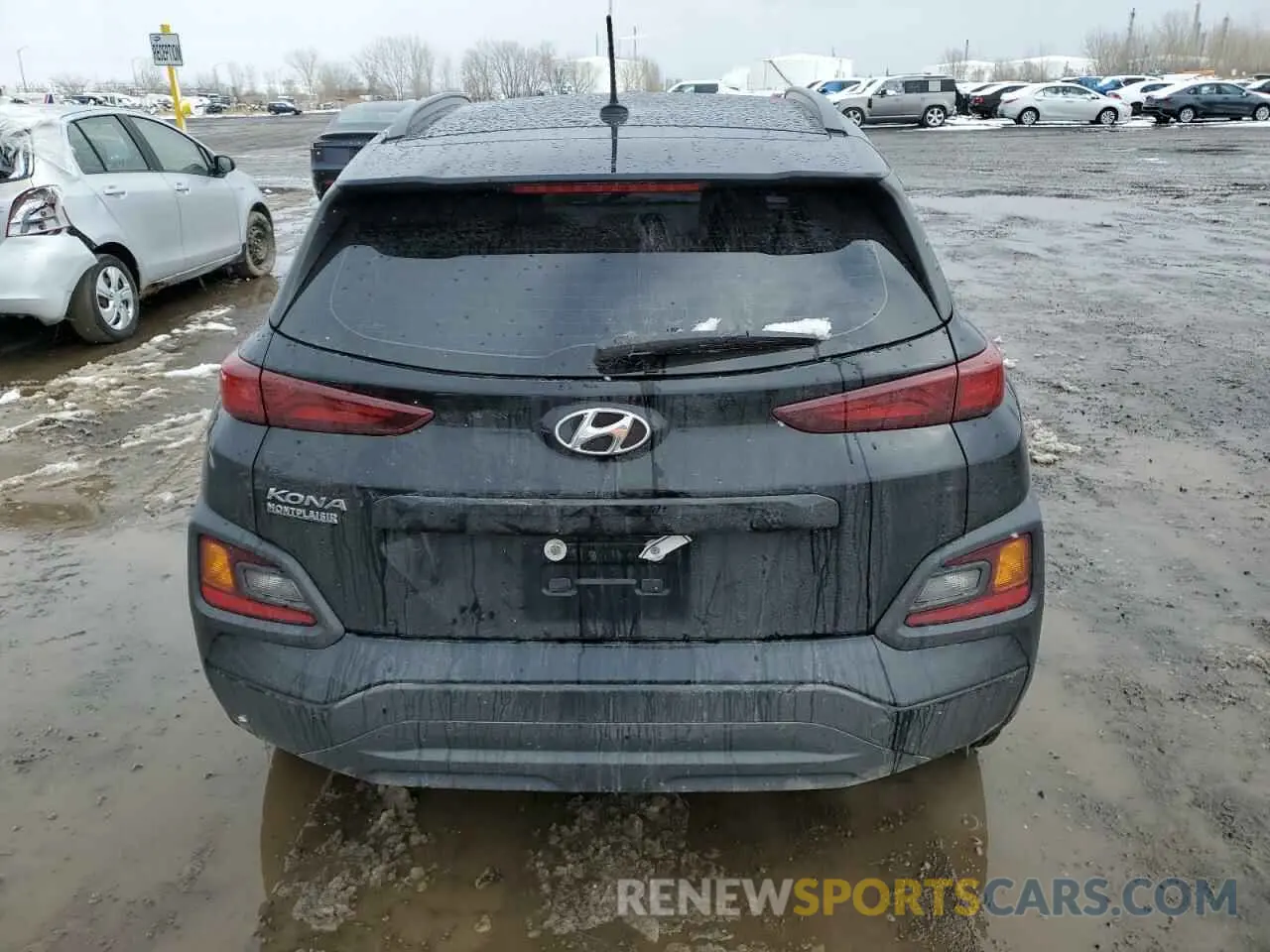 6 fotografías del automóvil dañado KM8K22AA2MU619604 HYUNDAI KONA 2021