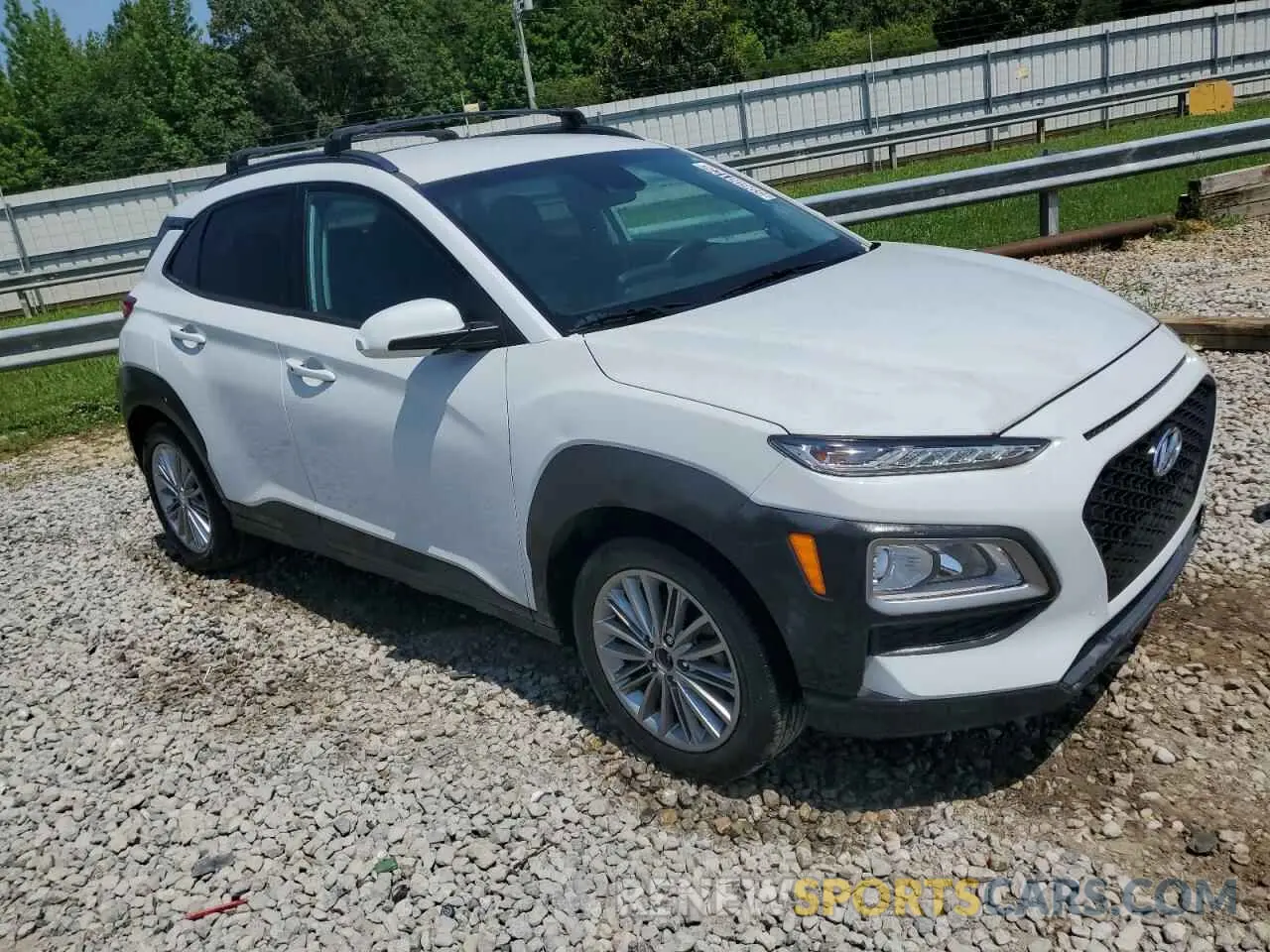 4 fotografías del automóvil dañado KM8K22AA4MU603470 HYUNDAI KONA 2021