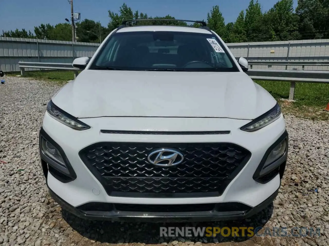 5 fotografías del automóvil dañado KM8K22AA4MU603470 HYUNDAI KONA 2021