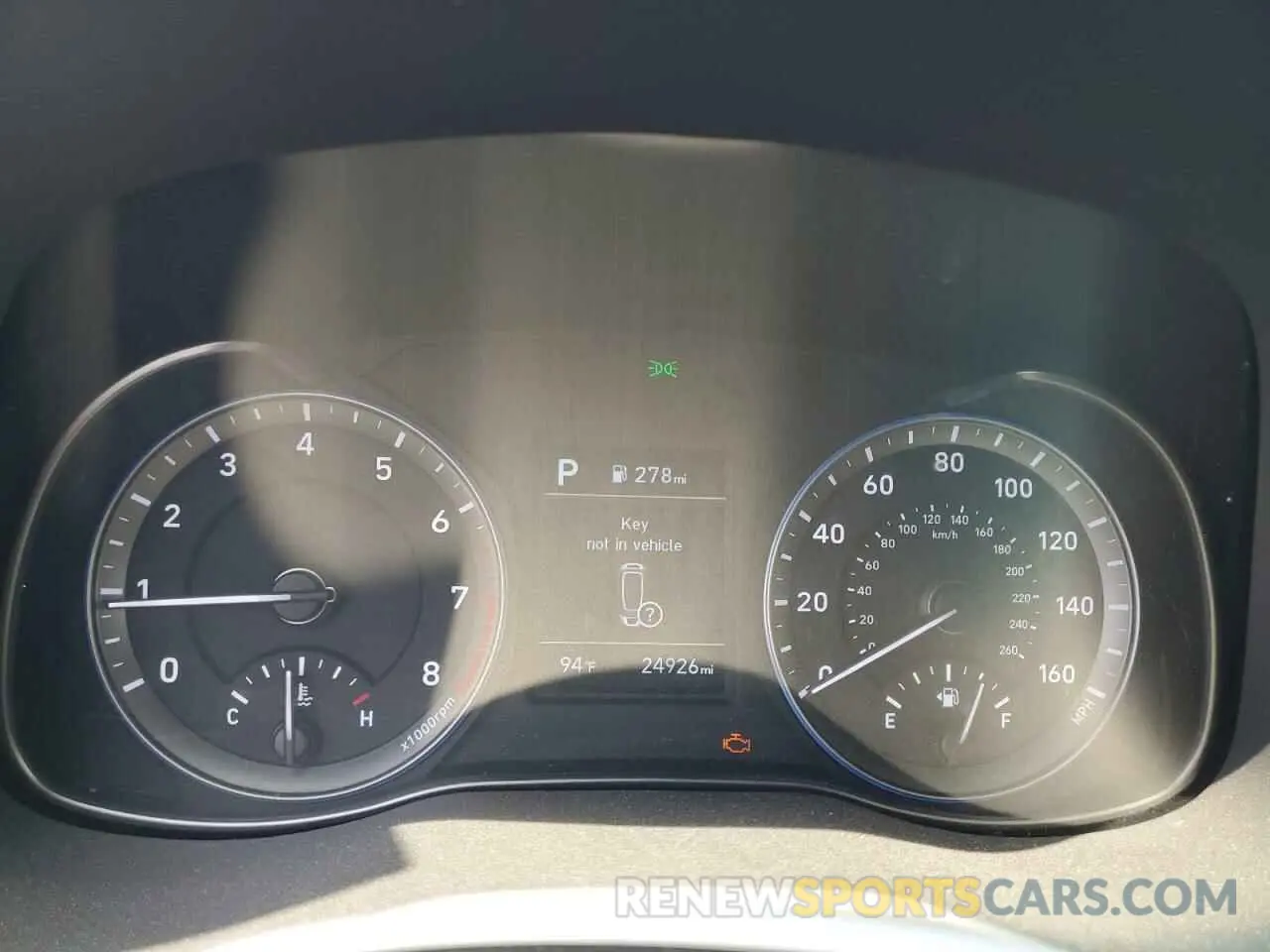 9 fotografías del automóvil dañado KM8K22AA4MU603470 HYUNDAI KONA 2021