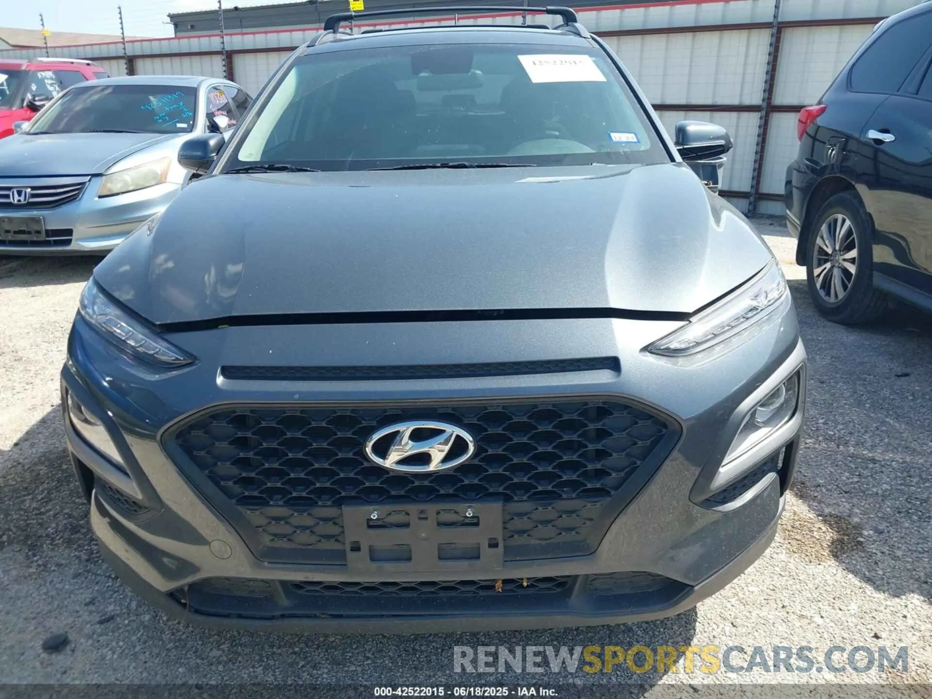 12 fotografías del automóvil dañado KM8K22AA4MU617756 HYUNDAI KONA 2021