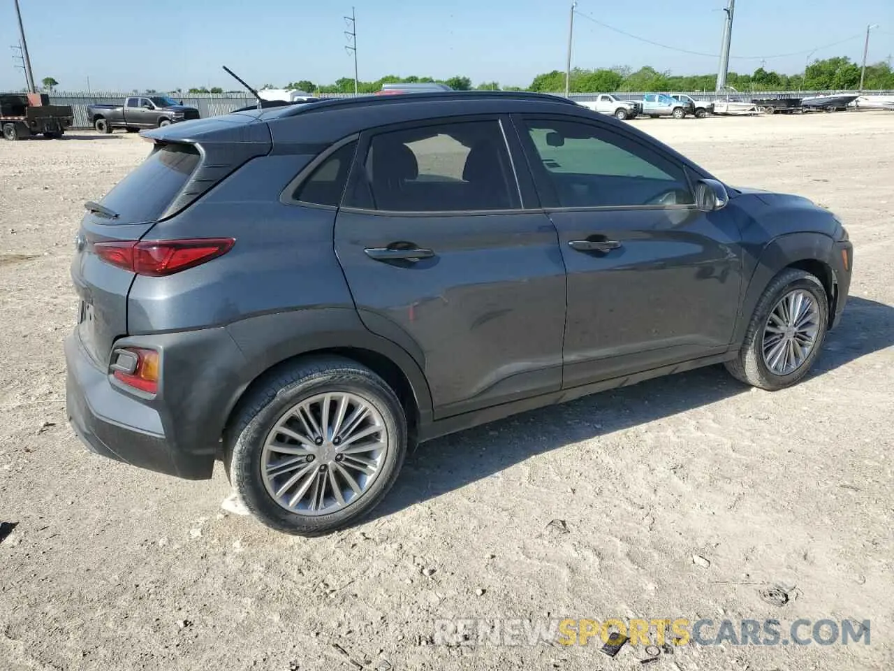 3 fotografías del automóvil dañado KM8K22AA4MU707313 HYUNDAI KONA 2021