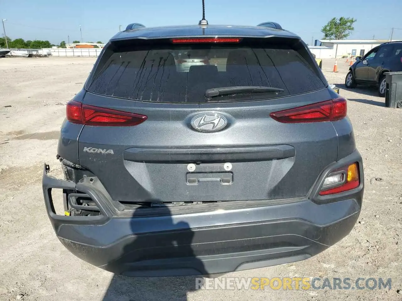 6 fotografías del automóvil dañado KM8K22AA4MU707313 HYUNDAI KONA 2021