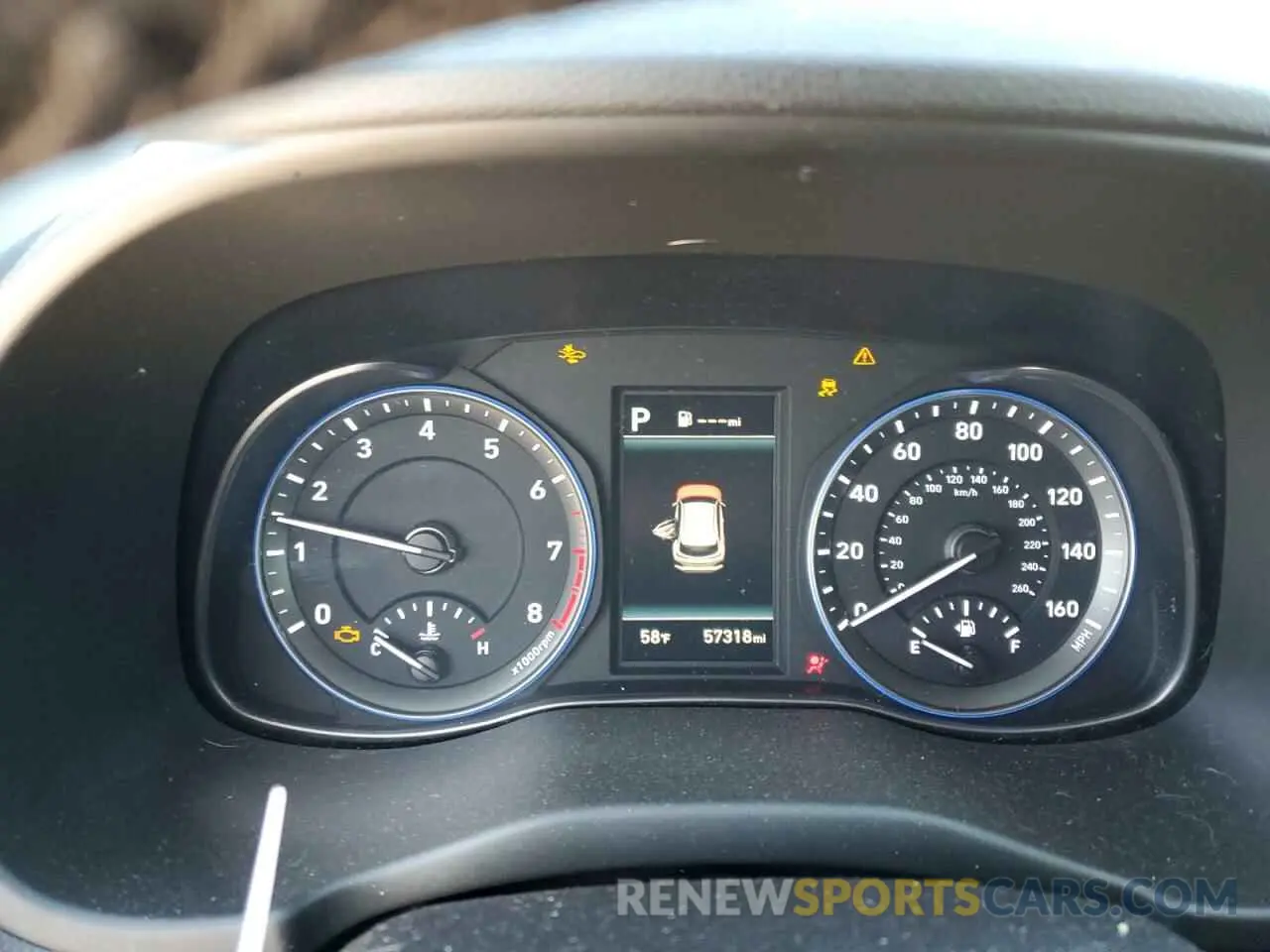 9 fotografías del automóvil dañado KM8K22AA4MU707313 HYUNDAI KONA 2021