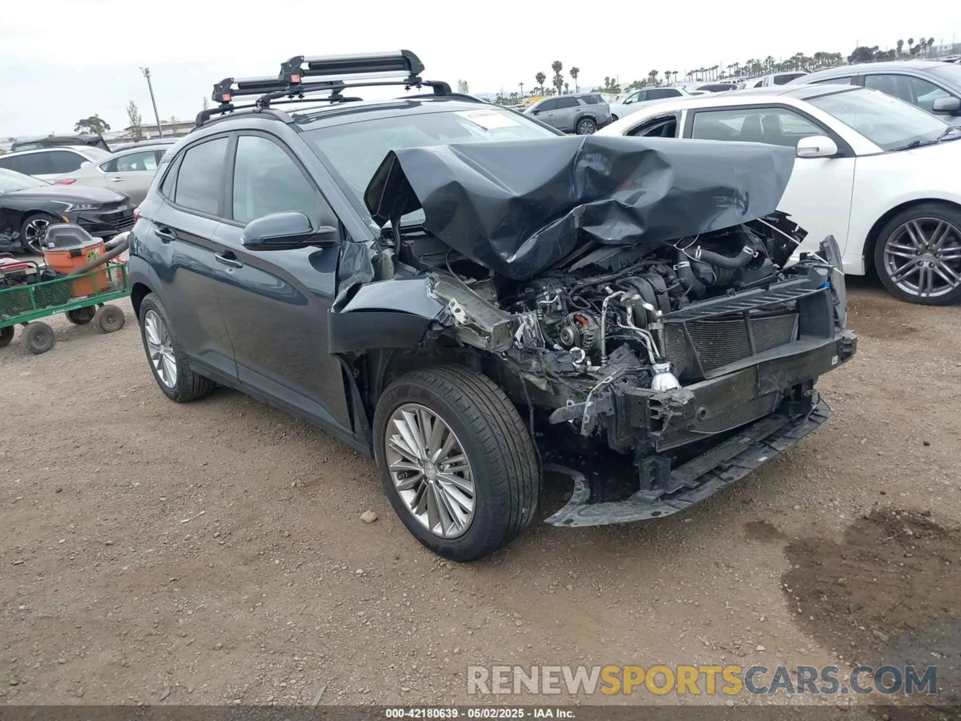 1 fotografías del automóvil dañado KM8K22AA5MU603865 HYUNDAI KONA 2021