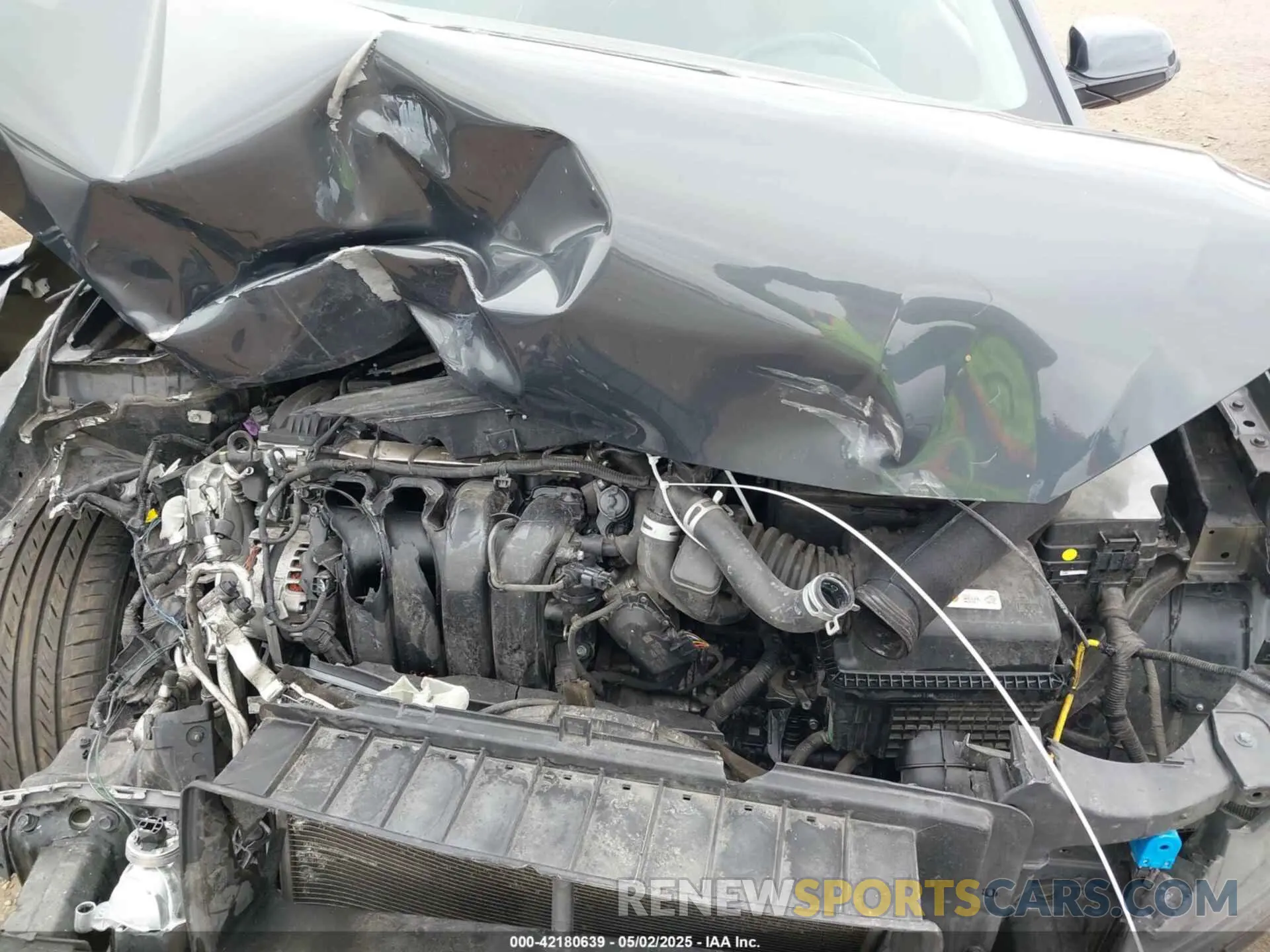 10 fotografías del automóvil dañado KM8K22AA5MU603865 HYUNDAI KONA 2021