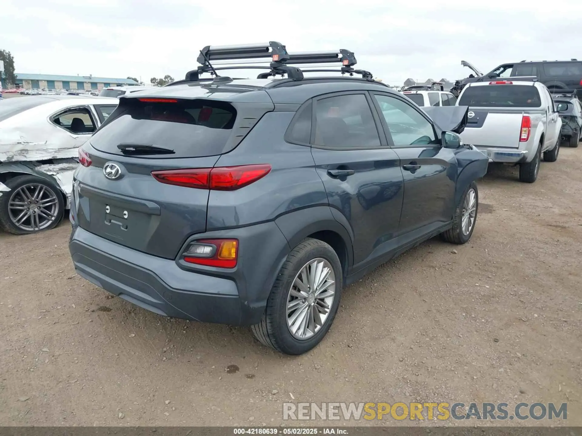 4 fotografías del automóvil dañado KM8K22AA5MU603865 HYUNDAI KONA 2021