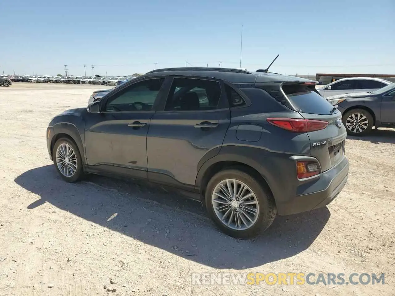 2 fotografías del automóvil dañado KM8K22AA5MU612856 HYUNDAI KONA 2021