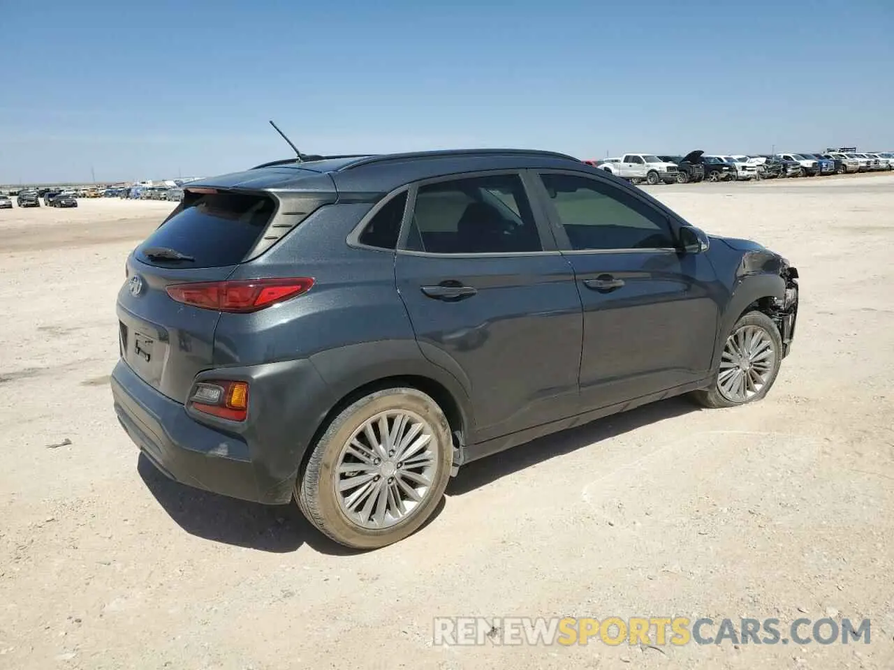 3 fotografías del automóvil dañado KM8K22AA5MU612856 HYUNDAI KONA 2021