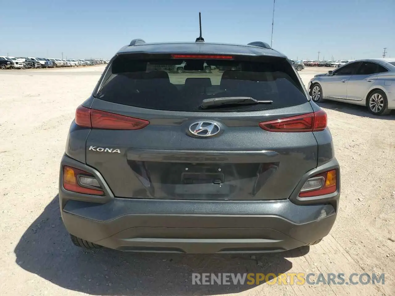 6 fotografías del automóvil dañado KM8K22AA5MU612856 HYUNDAI KONA 2021