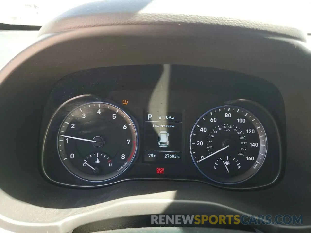 9 fotografías del automóvil dañado KM8K22AA5MU612856 HYUNDAI KONA 2021