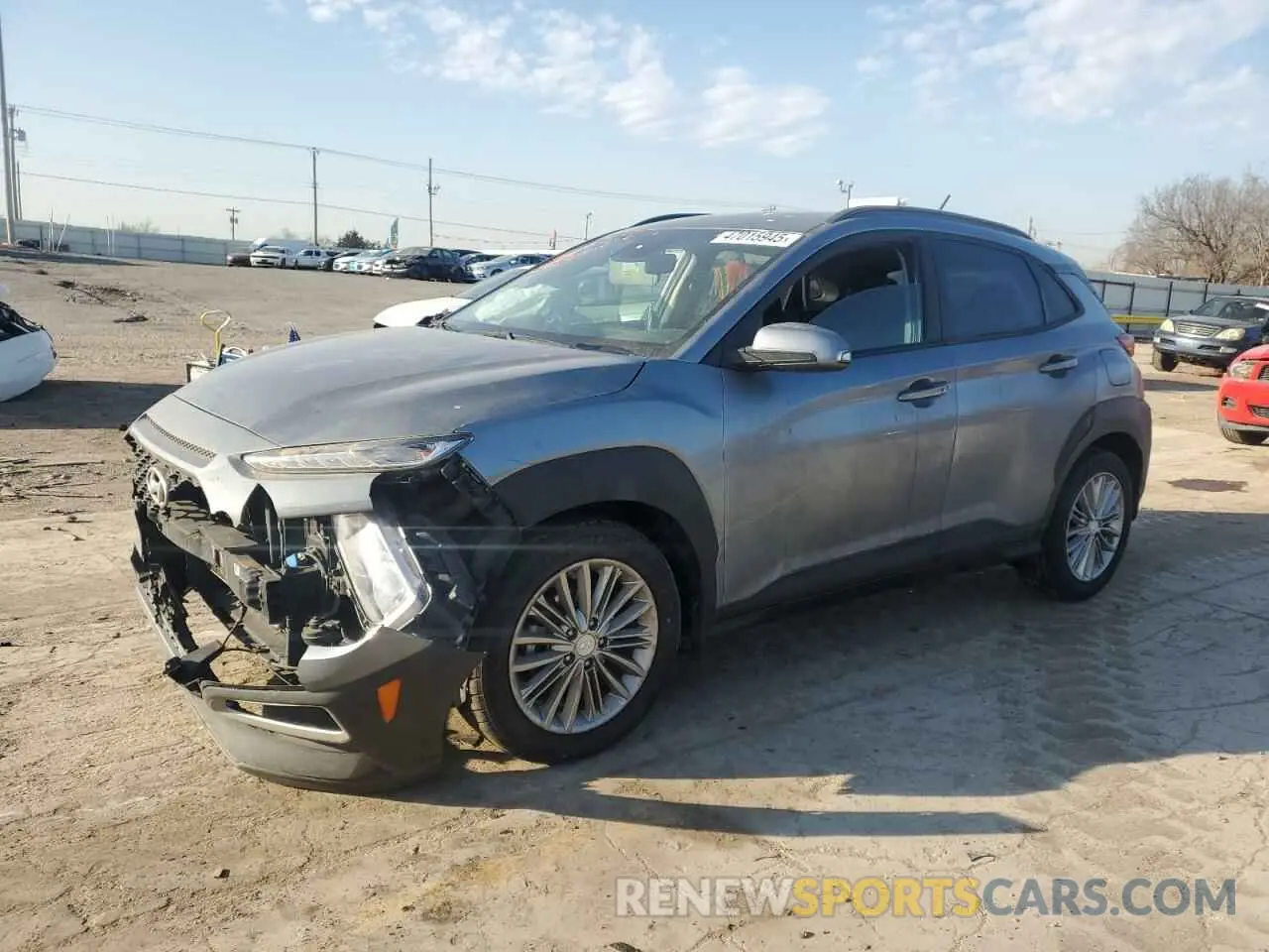 1 fotografías del automóvil dañado KM8K22AA5MU616812 HYUNDAI KONA 2021