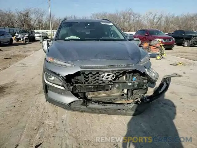 11 fotografías del automóvil dañado KM8K22AA5MU616812 HYUNDAI KONA 2021