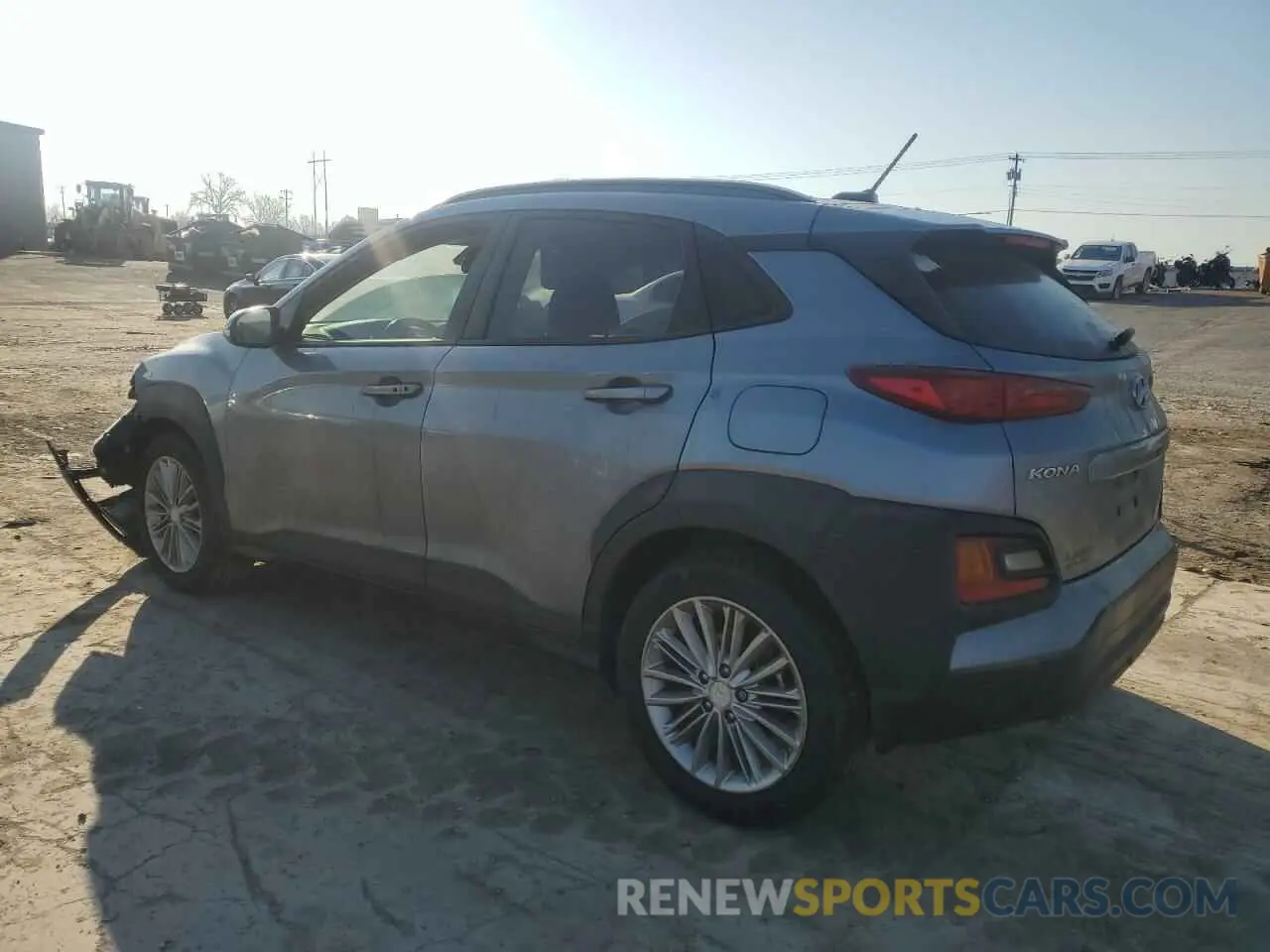 2 fotografías del automóvil dañado KM8K22AA5MU616812 HYUNDAI KONA 2021