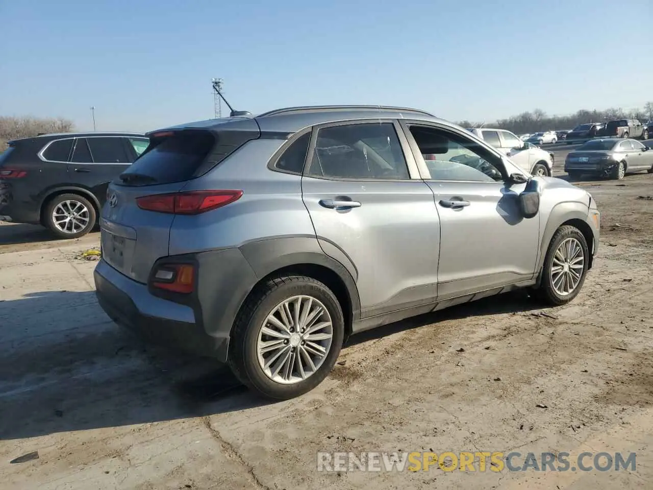3 fotografías del automóvil dañado KM8K22AA5MU616812 HYUNDAI KONA 2021