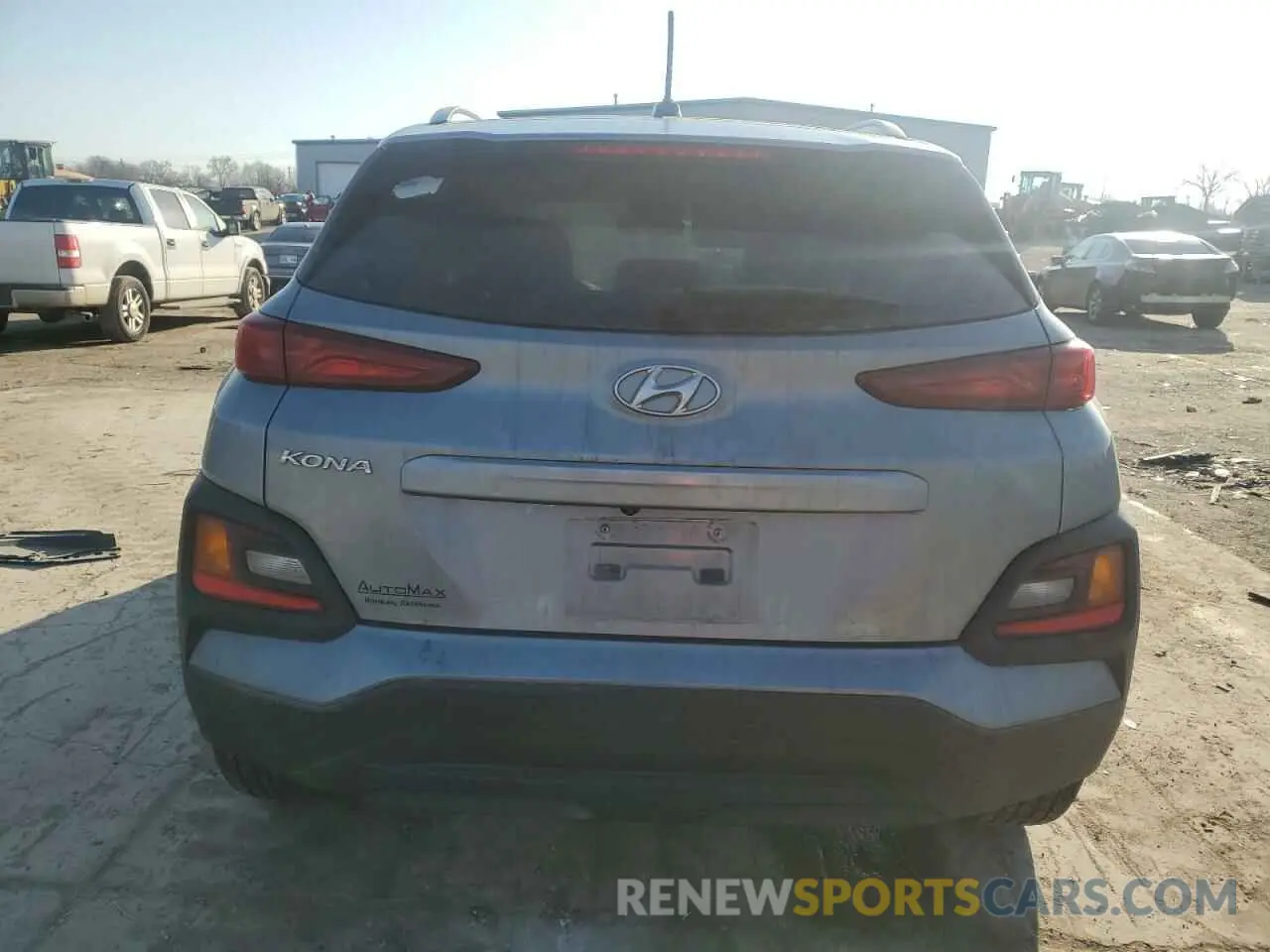 6 fotografías del automóvil dañado KM8K22AA5MU616812 HYUNDAI KONA 2021