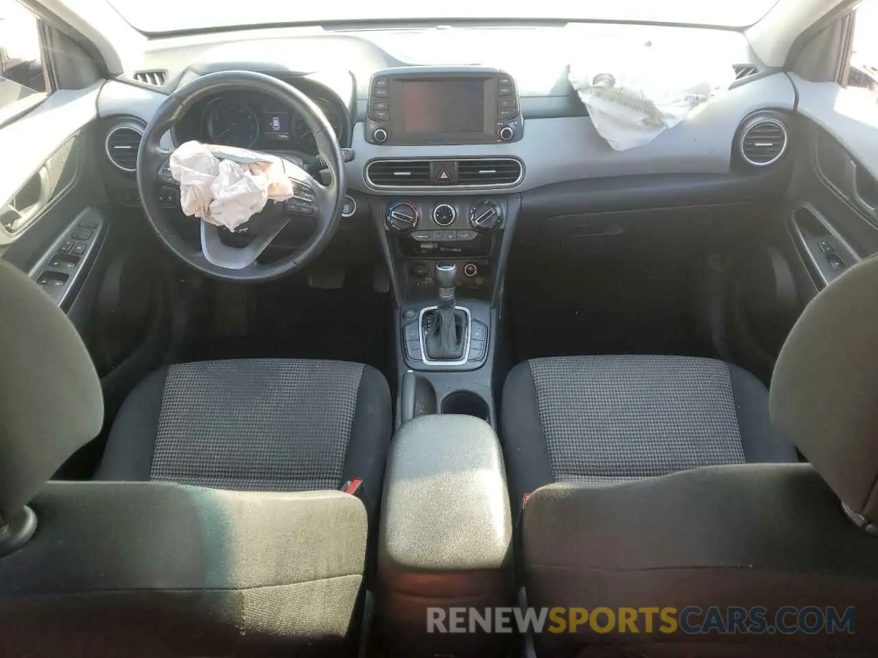 8 fotografías del automóvil dañado KM8K22AA5MU616812 HYUNDAI KONA 2021