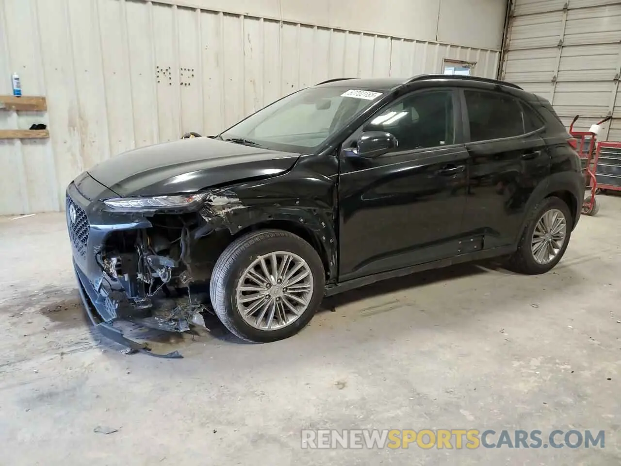 1 fotografías del automóvil dañado KM8K22AA5MU686407 HYUNDAI KONA 2021
