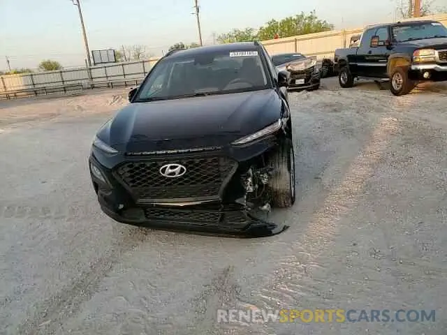 11 fotografías del automóvil dañado KM8K22AA5MU686407 HYUNDAI KONA 2021