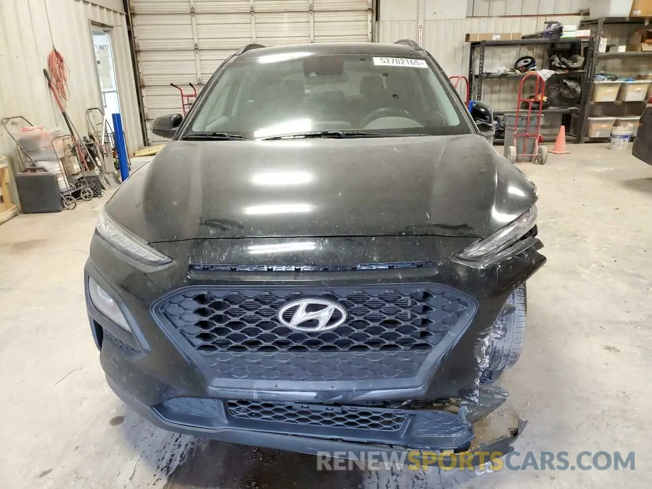 5 fotografías del automóvil dañado KM8K22AA5MU686407 HYUNDAI KONA 2021