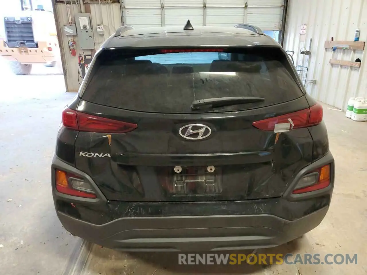 6 fotografías del automóvil dañado KM8K22AA5MU686407 HYUNDAI KONA 2021