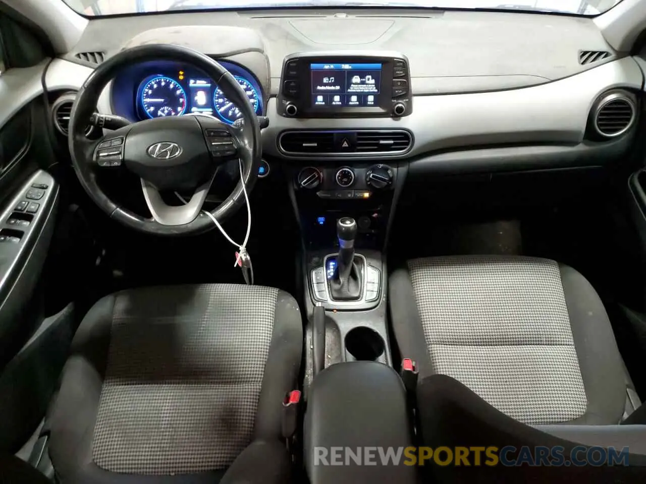 8 fotografías del automóvil dañado KM8K22AA5MU686407 HYUNDAI KONA 2021
