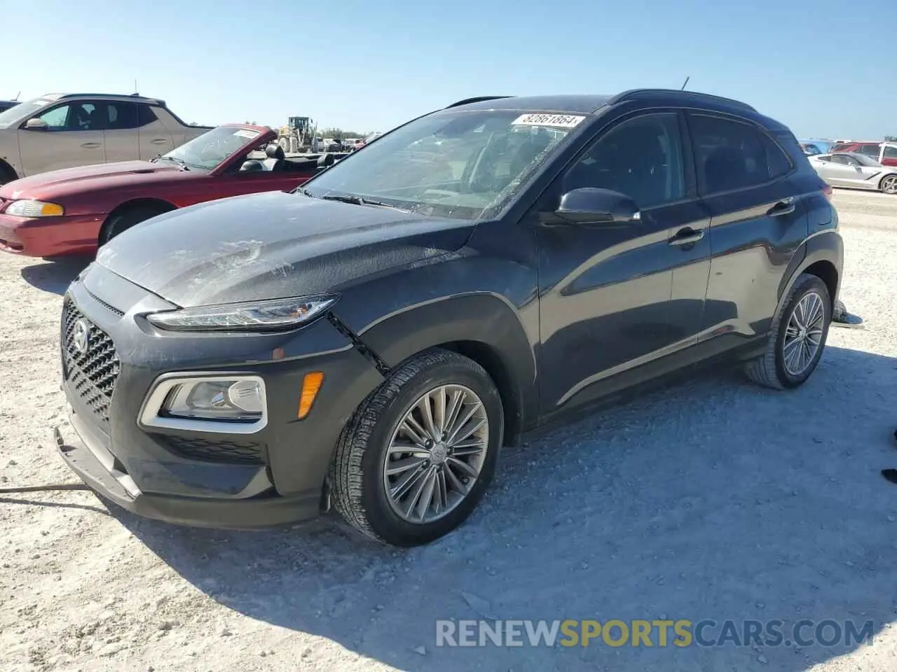 1 fotografías del automóvil dañado KM8K22AA5MU705375 HYUNDAI KONA 2021