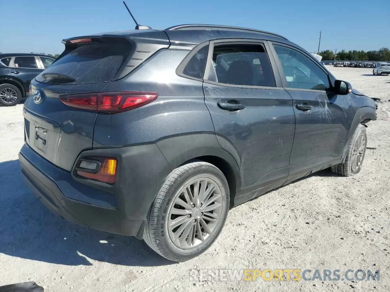 3 fotografías del automóvil dañado KM8K22AA5MU705375 HYUNDAI KONA 2021