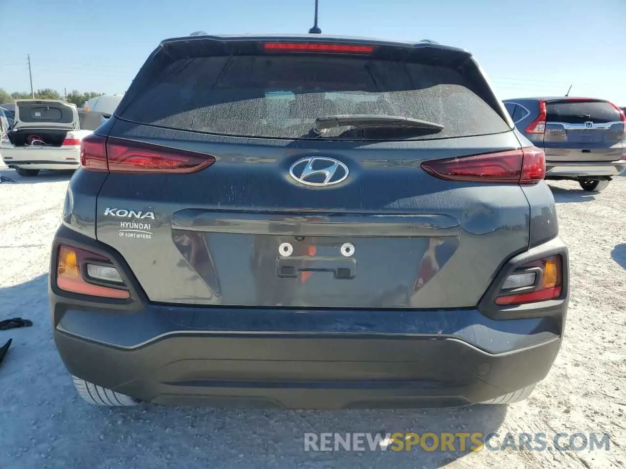 6 fotografías del automóvil dañado KM8K22AA5MU705375 HYUNDAI KONA 2021
