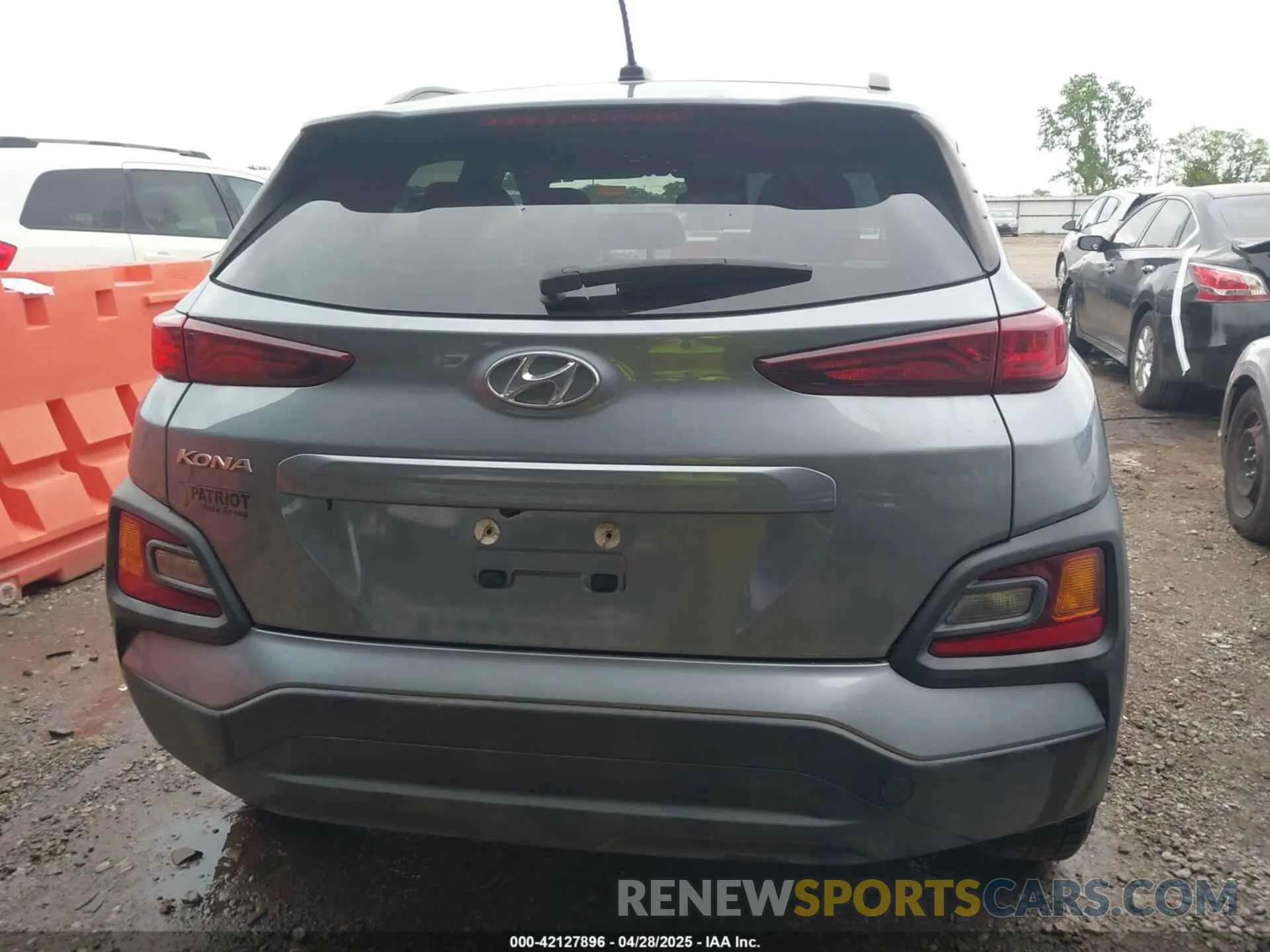 17 fotografías del automóvil dañado KM8K22AA7MU639489 HYUNDAI KONA 2021