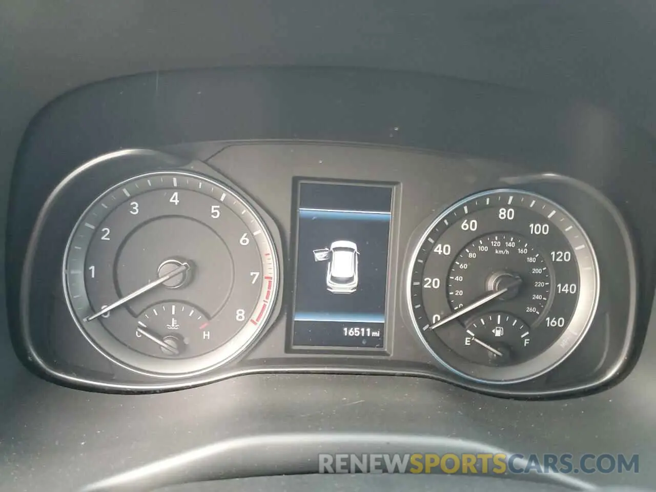 9 fotografías del automóvil dañado KM8K22AA7MU721688 HYUNDAI KONA 2021