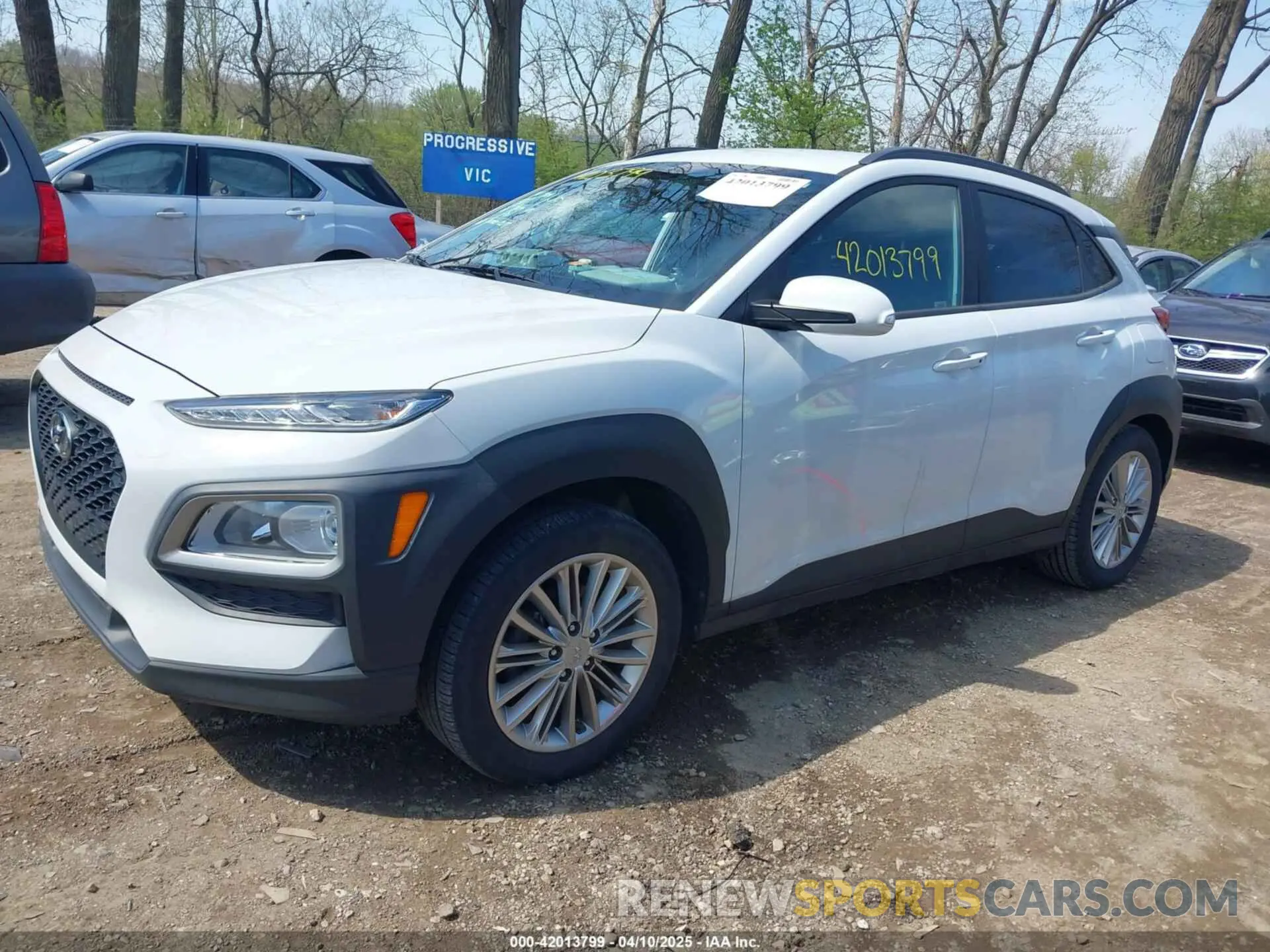 15 fotografías del automóvil dañado KM8K22AA8MU691634 HYUNDAI KONA 2021