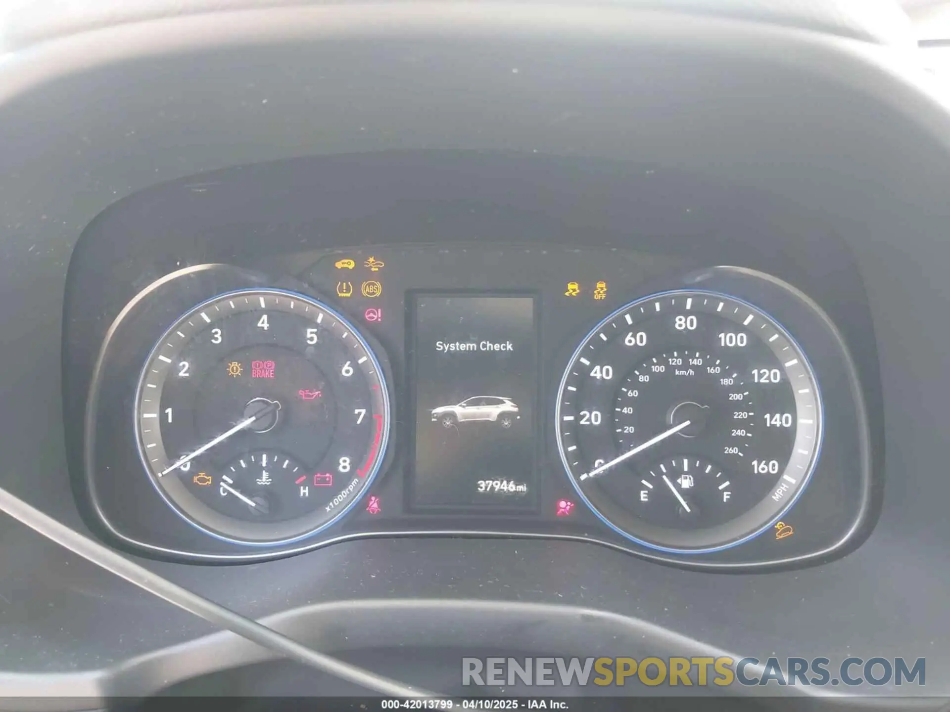 7 fotografías del automóvil dañado KM8K22AA8MU691634 HYUNDAI KONA 2021