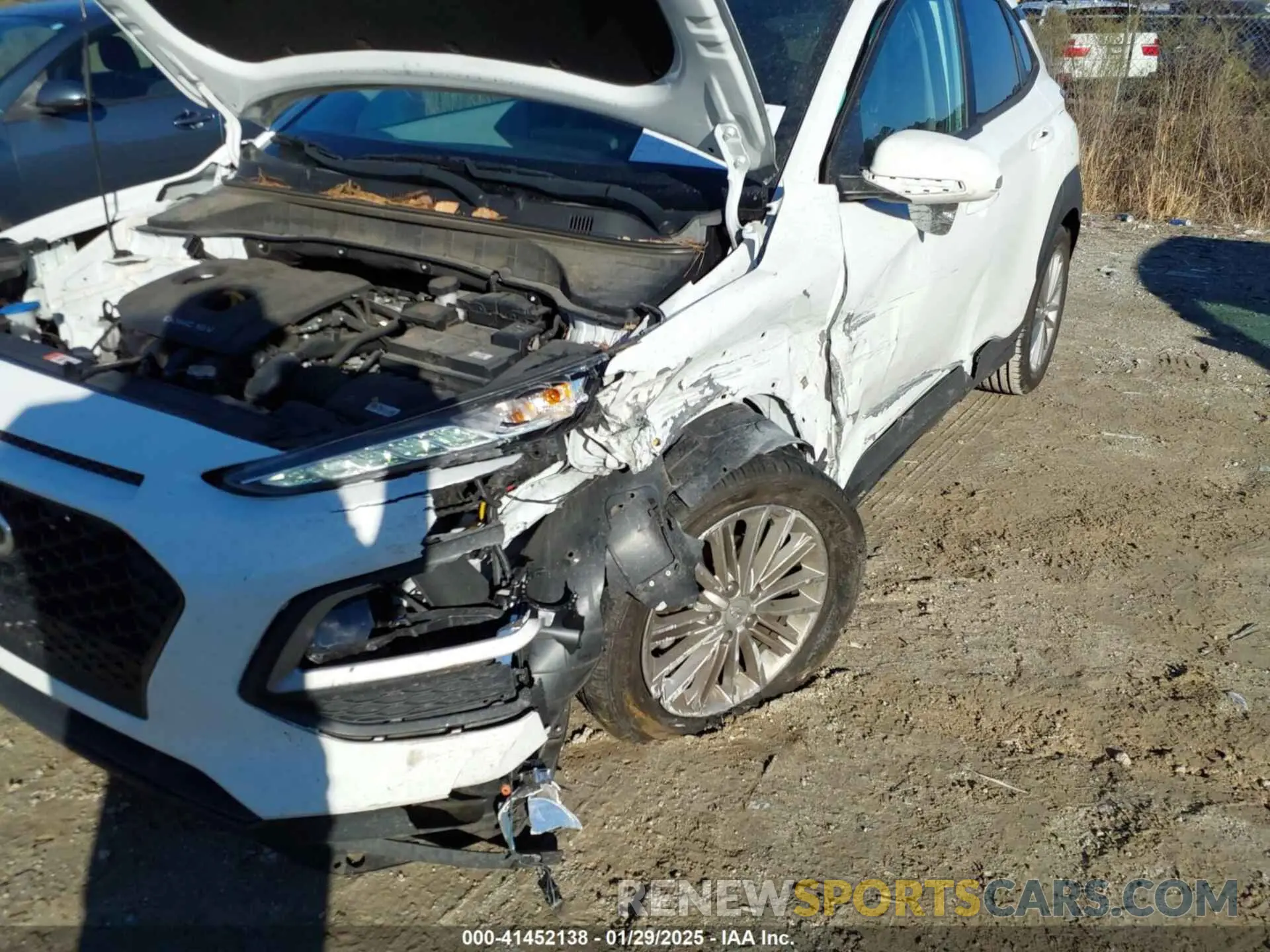 6 fotografías del automóvil dañado KM8K22AA9MU736208 HYUNDAI KONA 2021