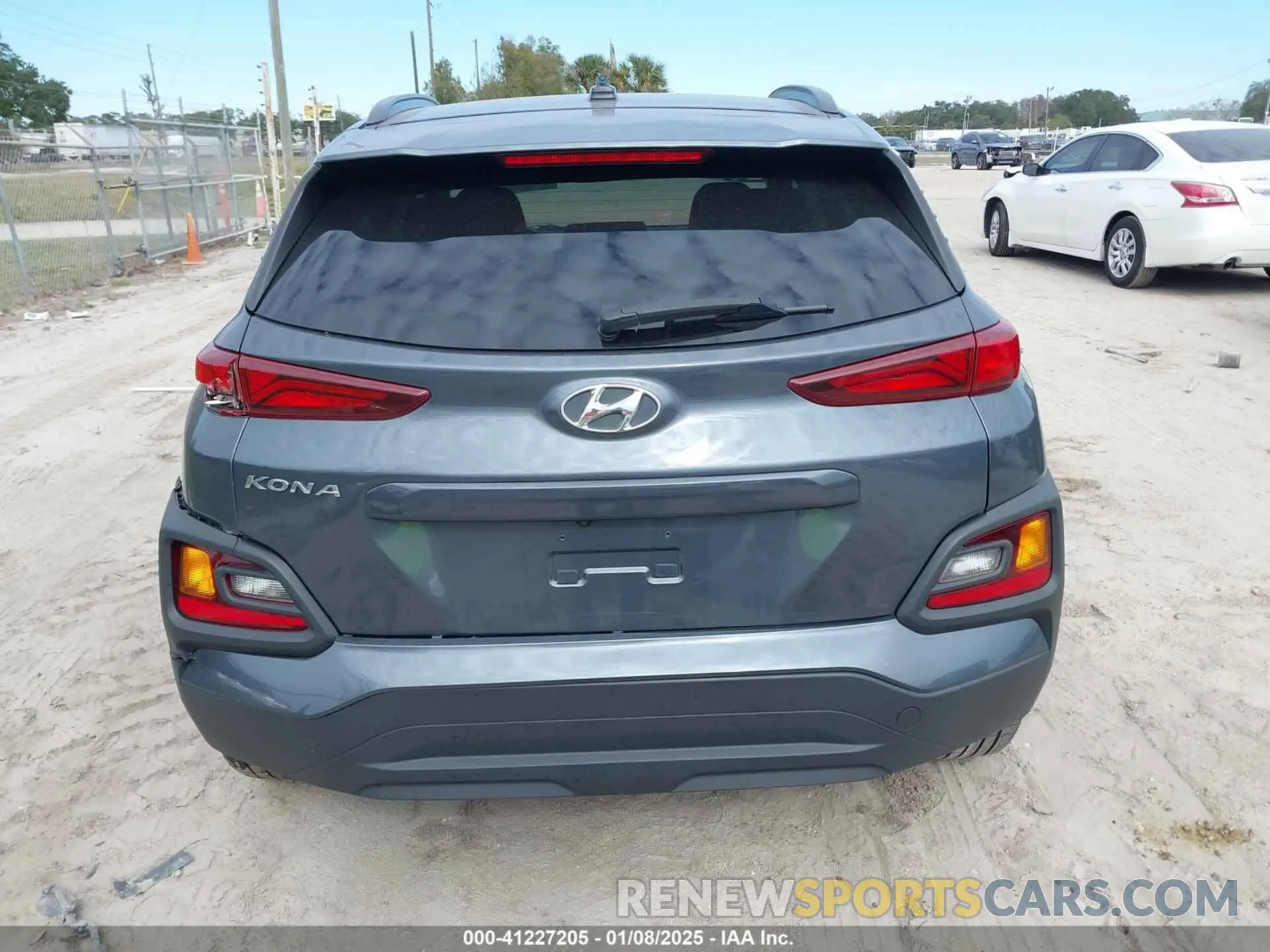 15 fotografías del automóvil dañado KM8K22AAXMU599764 HYUNDAI KONA 2021