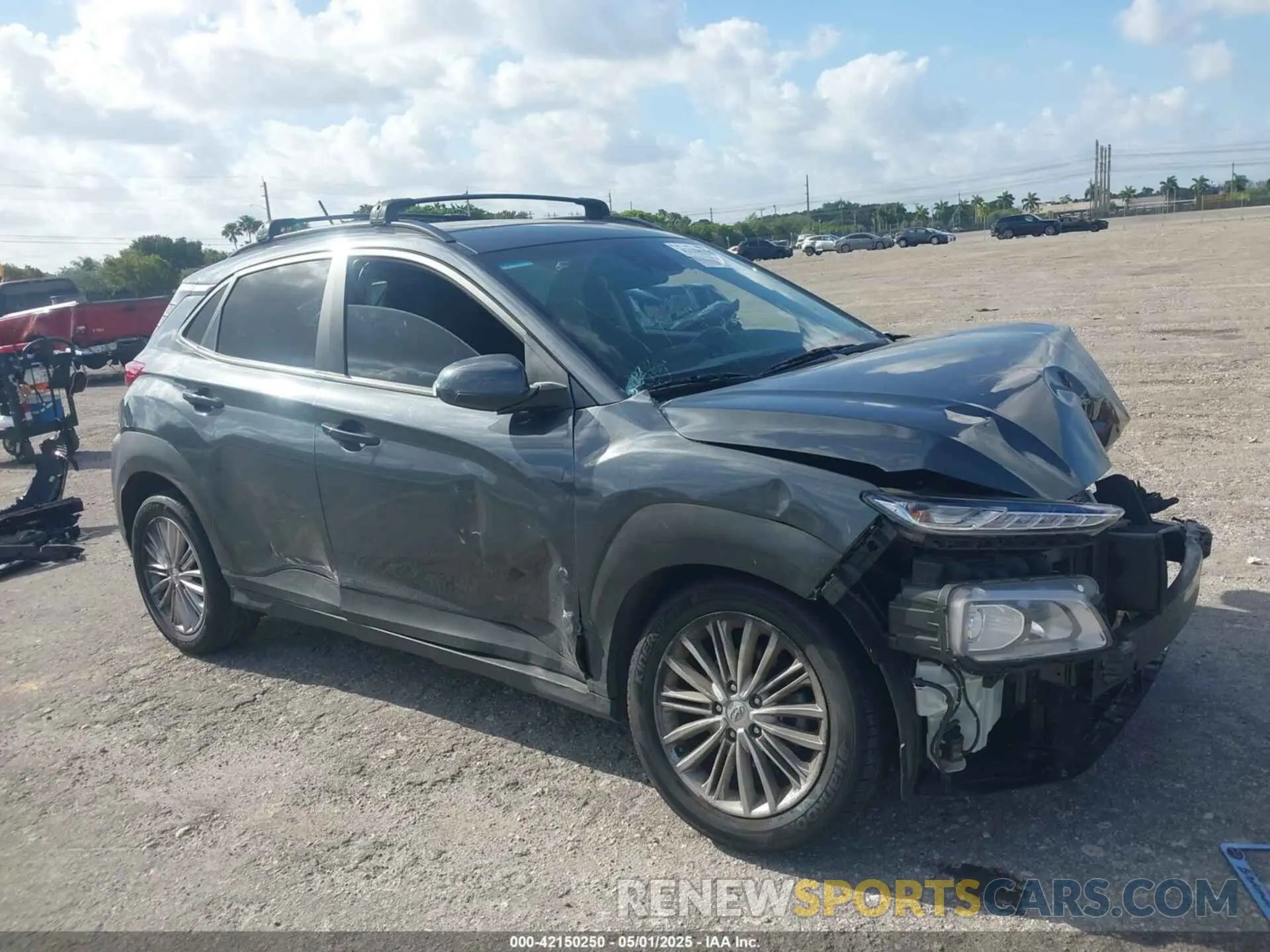1 fotografías del automóvil dañado KM8K22AAXMU723290 HYUNDAI KONA 2021