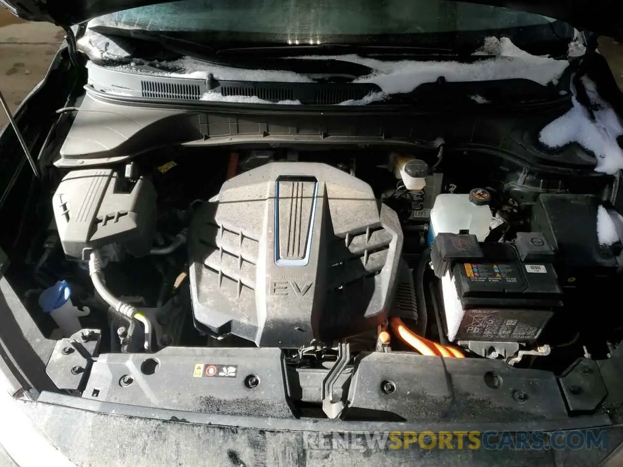 12 fotografías del automóvil dañado KM8K23AG2MU106072 HYUNDAI KONA 2021