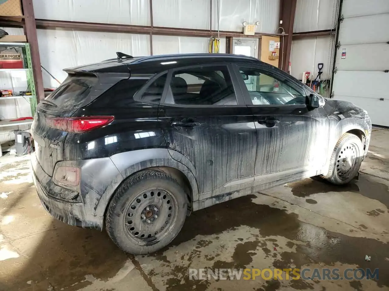 3 fotografías del automóvil dañado KM8K23AG2MU106072 HYUNDAI KONA 2021