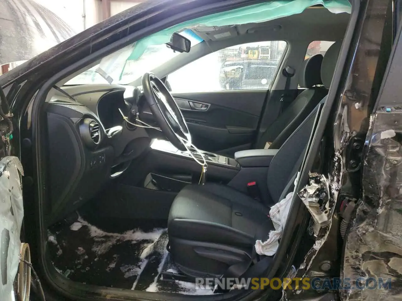 7 fotografías del automóvil dañado KM8K23AG2MU106072 HYUNDAI KONA 2021