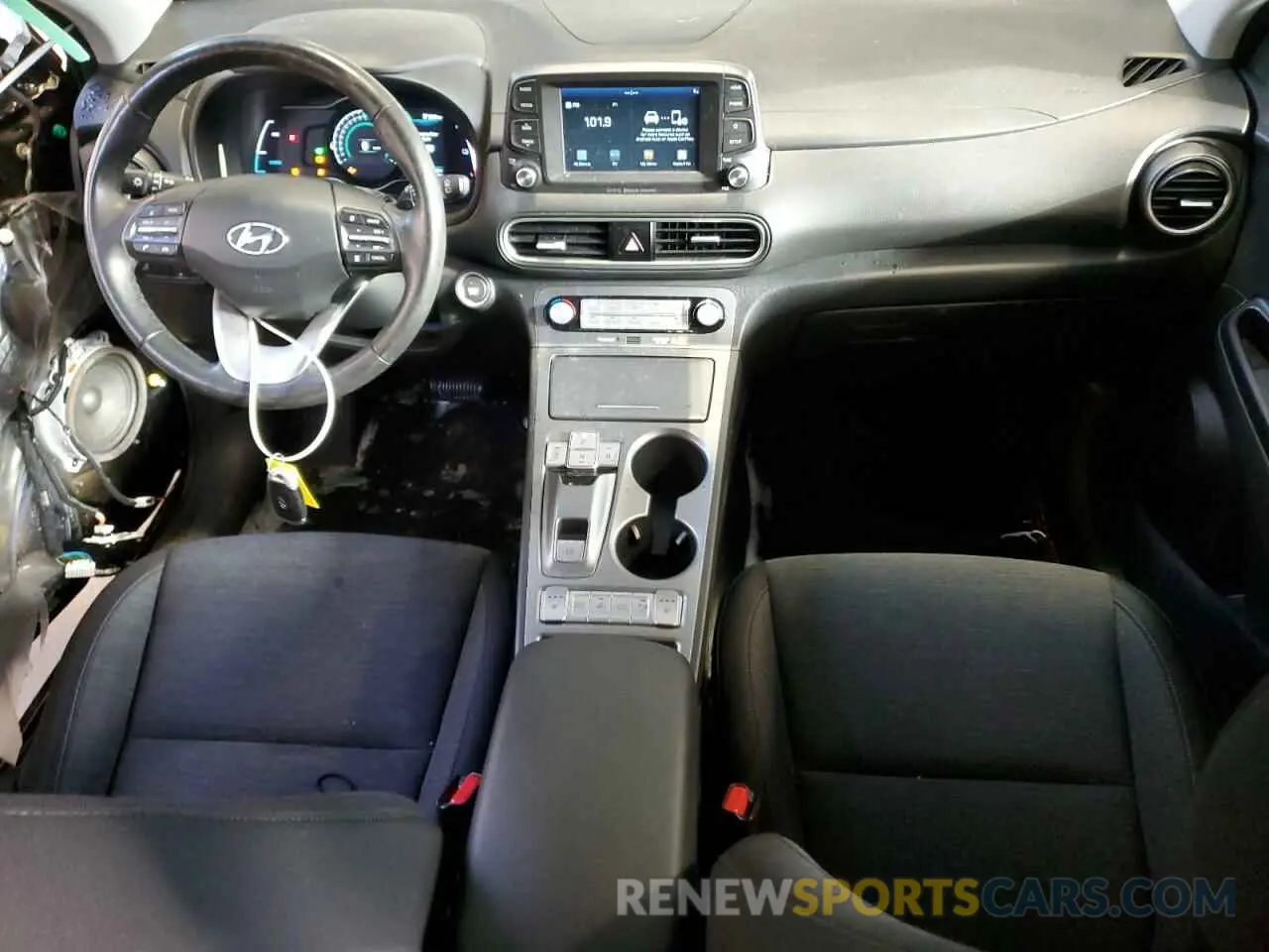 8 fotografías del automóvil dañado KM8K23AG2MU106072 HYUNDAI KONA 2021