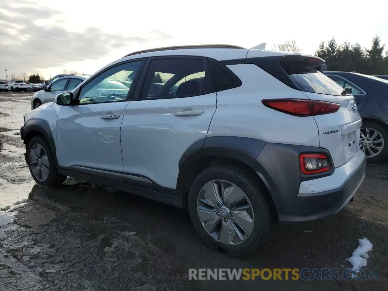 2 fotografías del automóvil dañado KM8K23AG3MU109594 HYUNDAI KONA 2021