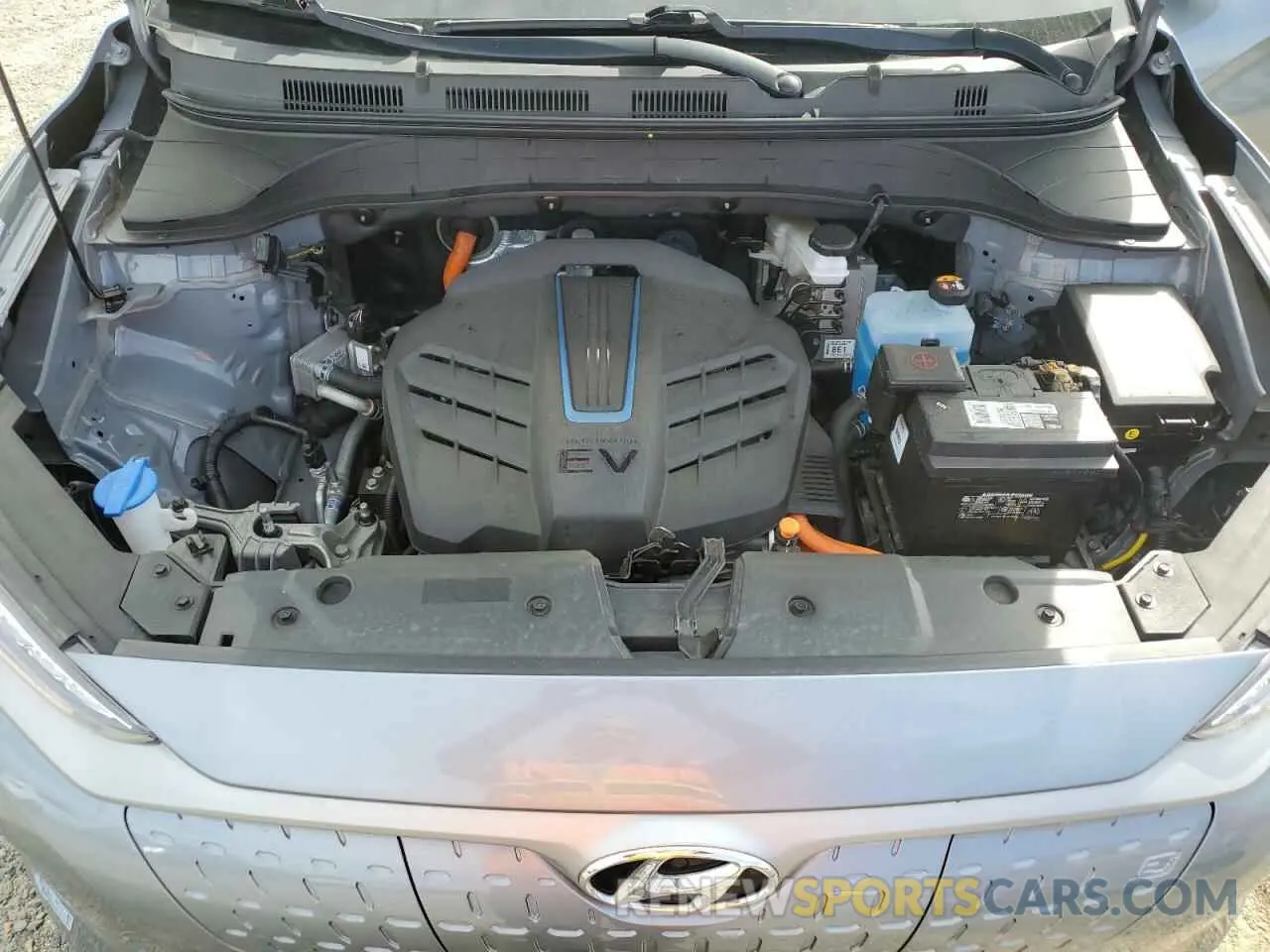 11 fotografías del automóvil dañado KM8K23AG3MU126010 HYUNDAI KONA 2021