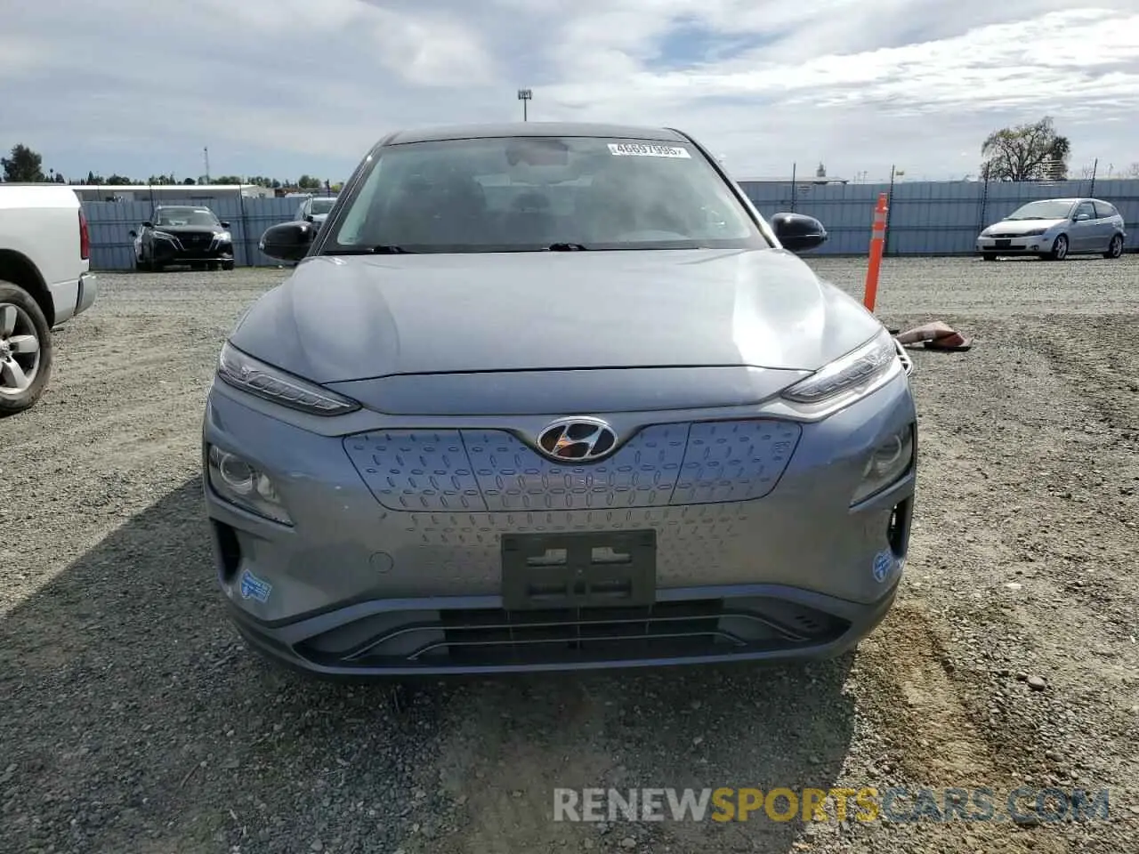 5 fotografías del automóvil dañado KM8K23AG3MU126010 HYUNDAI KONA 2021