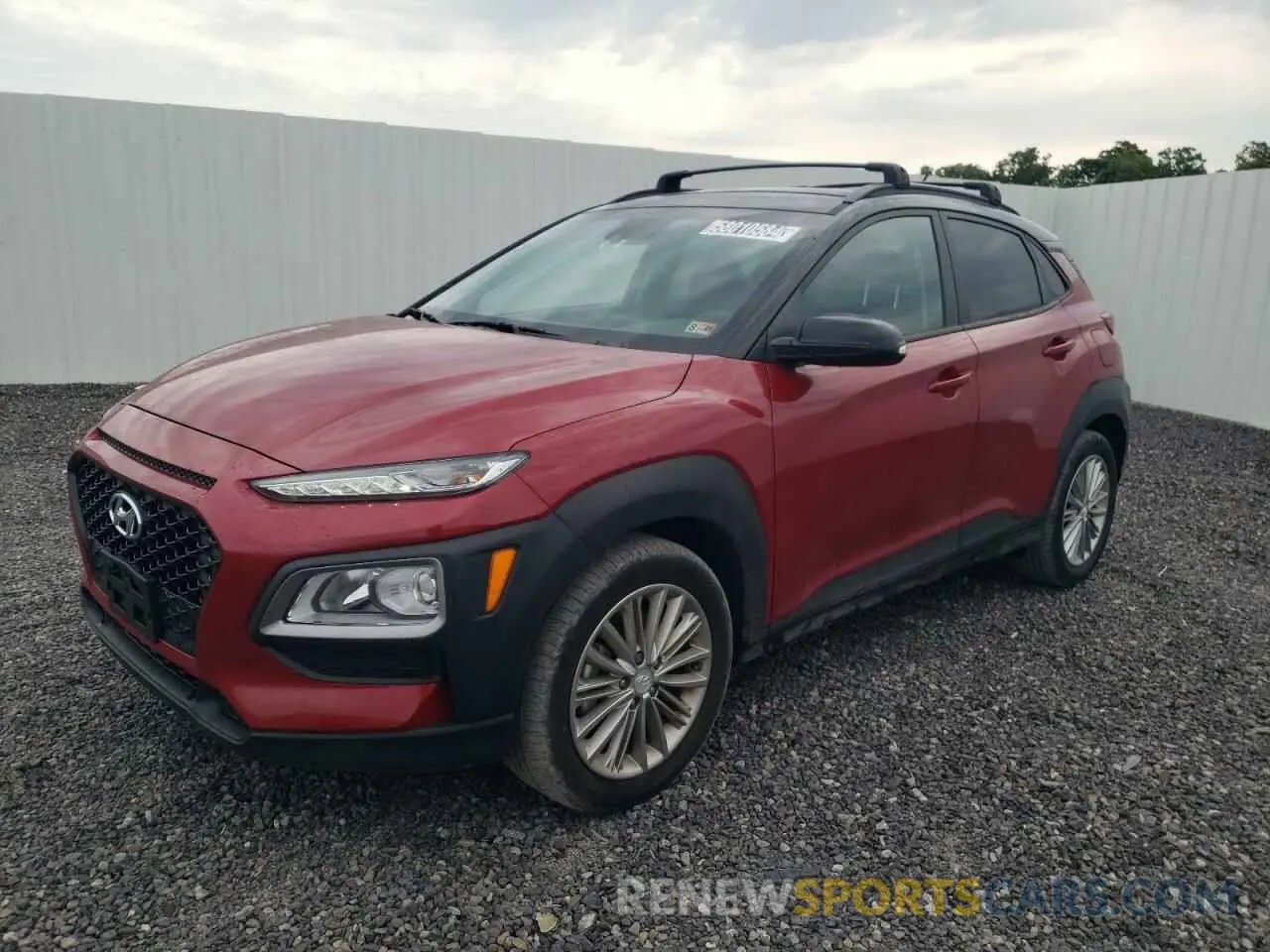1 fotografías del automóvil dañado KM8K2CAA1MU618305 HYUNDAI KONA 2021