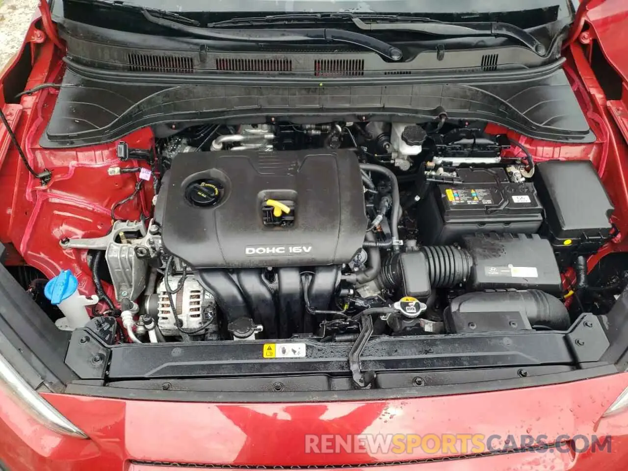 11 fotografías del automóvil dañado KM8K2CAA1MU618305 HYUNDAI KONA 2021