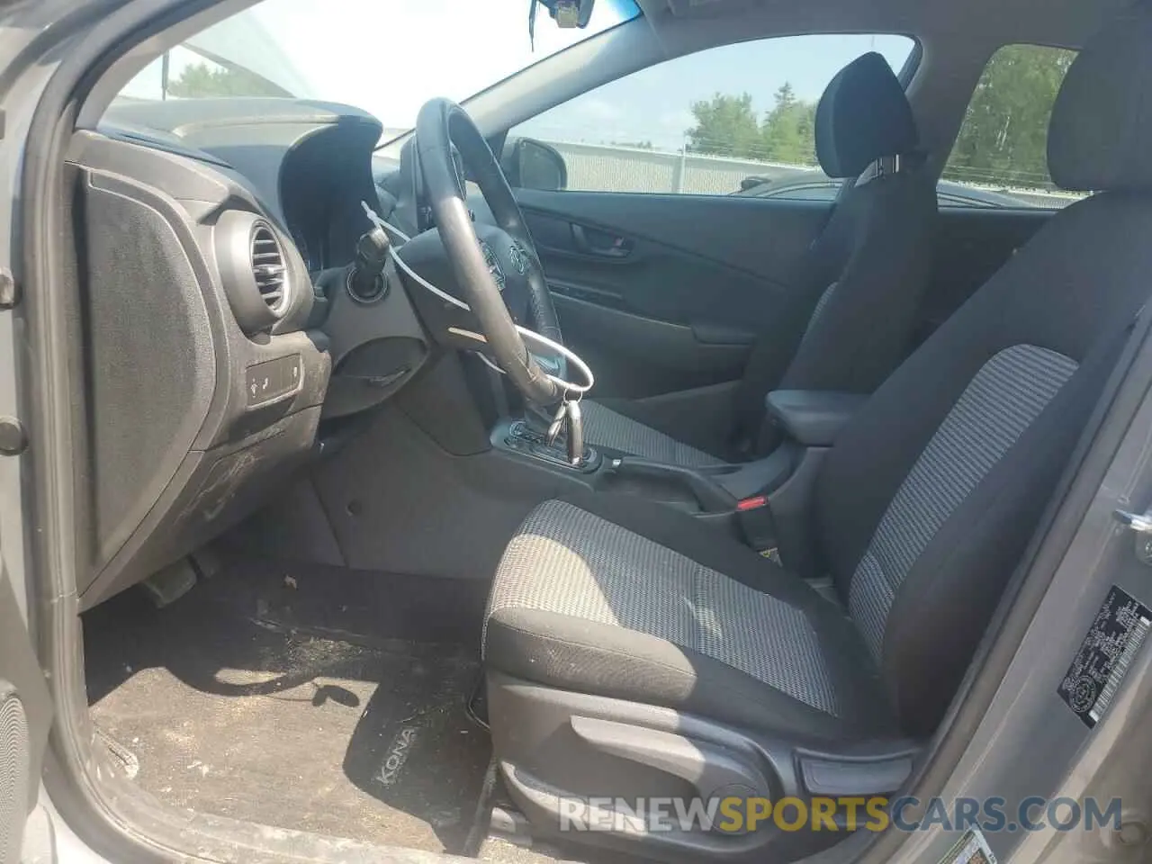 7 fotografías del automóvil dañado KM8K2CAA2MU669554 HYUNDAI KONA 2021