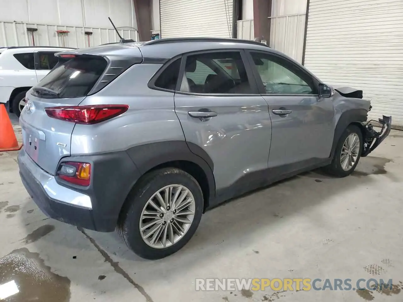 3 fotografías del automóvil dañado KM8K2CAA2MU708630 HYUNDAI KONA 2021
