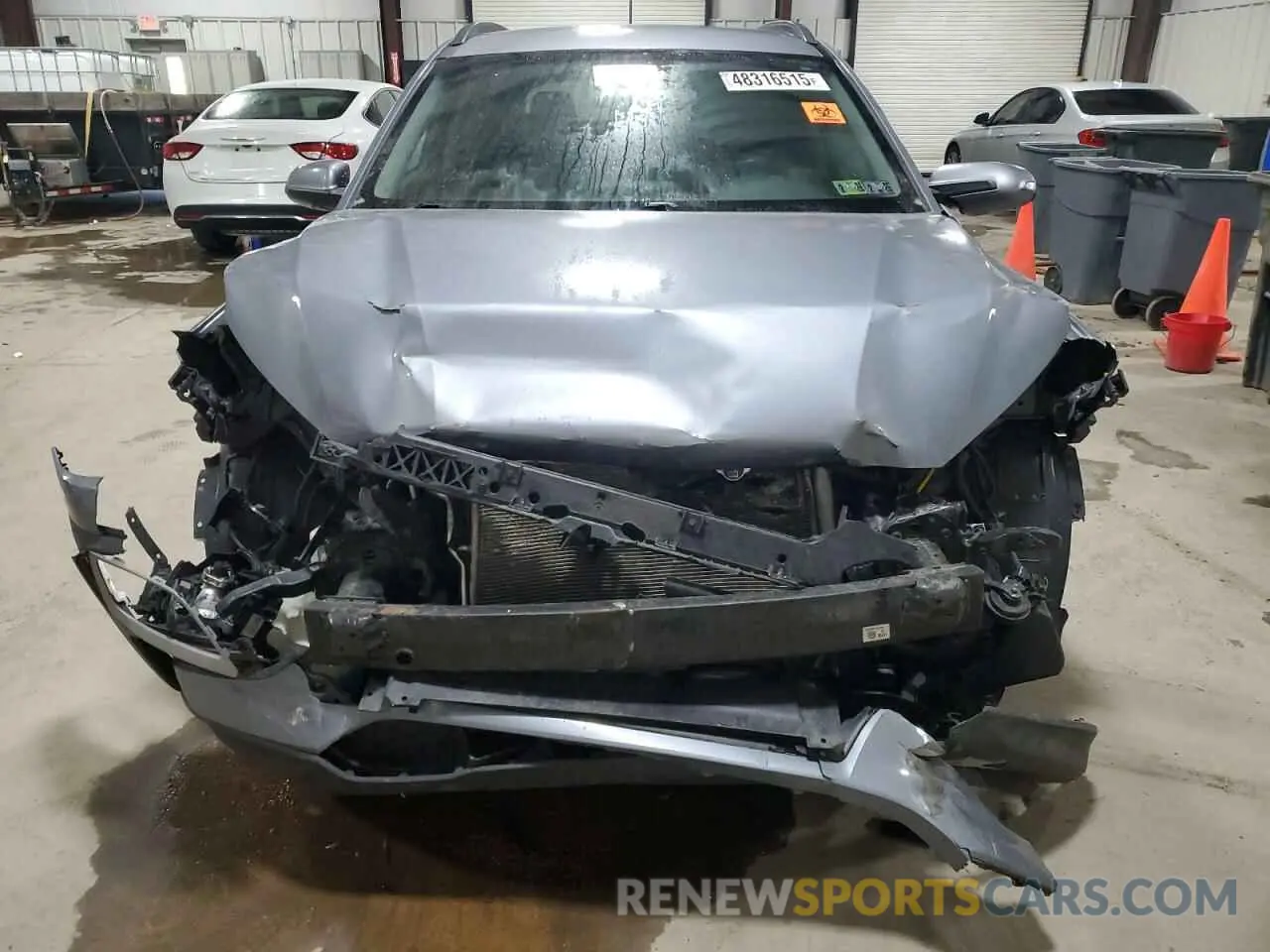 5 fotografías del automóvil dañado KM8K2CAA2MU708630 HYUNDAI KONA 2021
