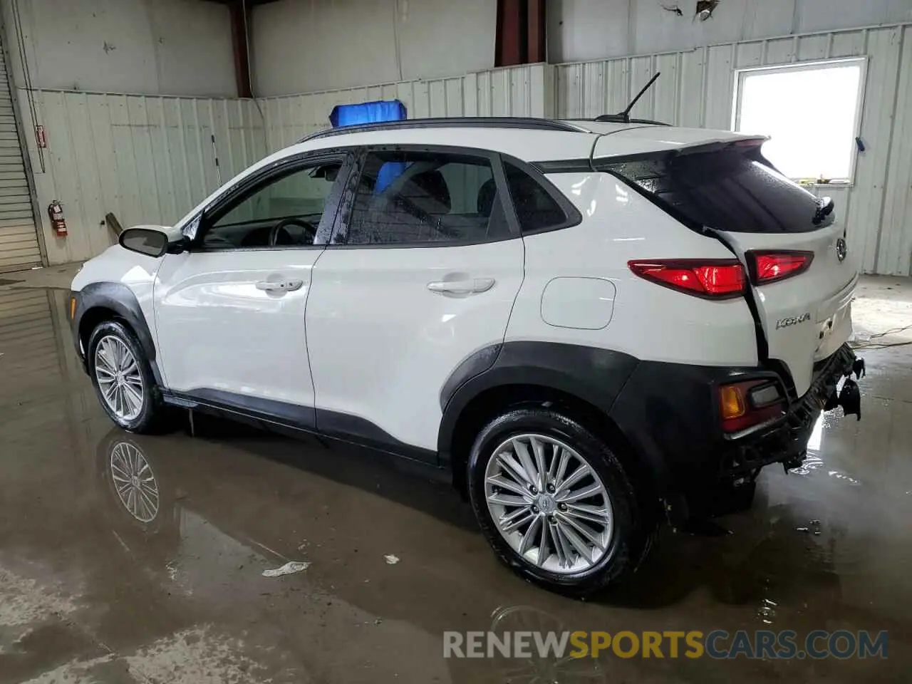 2 fotografías del automóvil dañado KM8K2CAA2MU741241 HYUNDAI KONA 2021